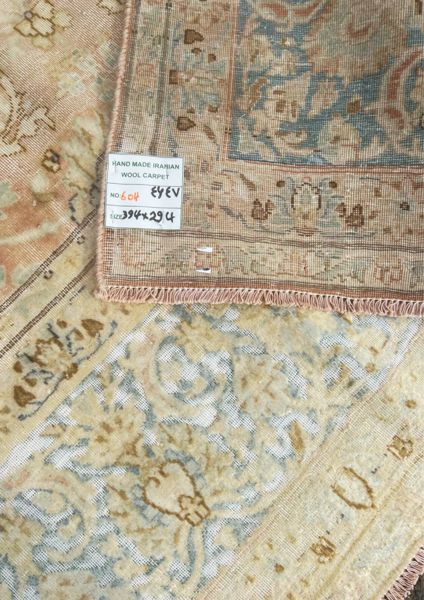 Rug No: 0604 / Size 3.94m x 2.94m