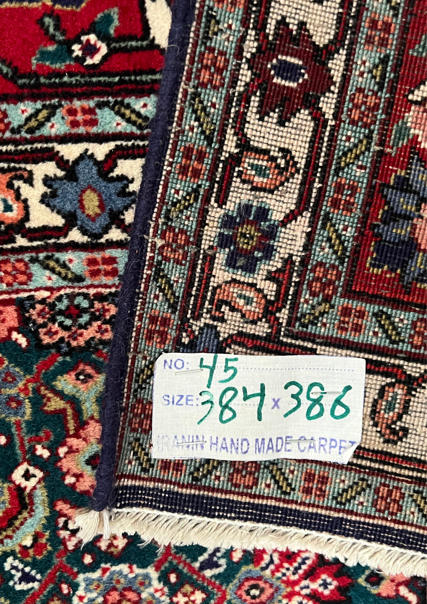 Rug No: 0286 / Size 3.84m x 2.86m