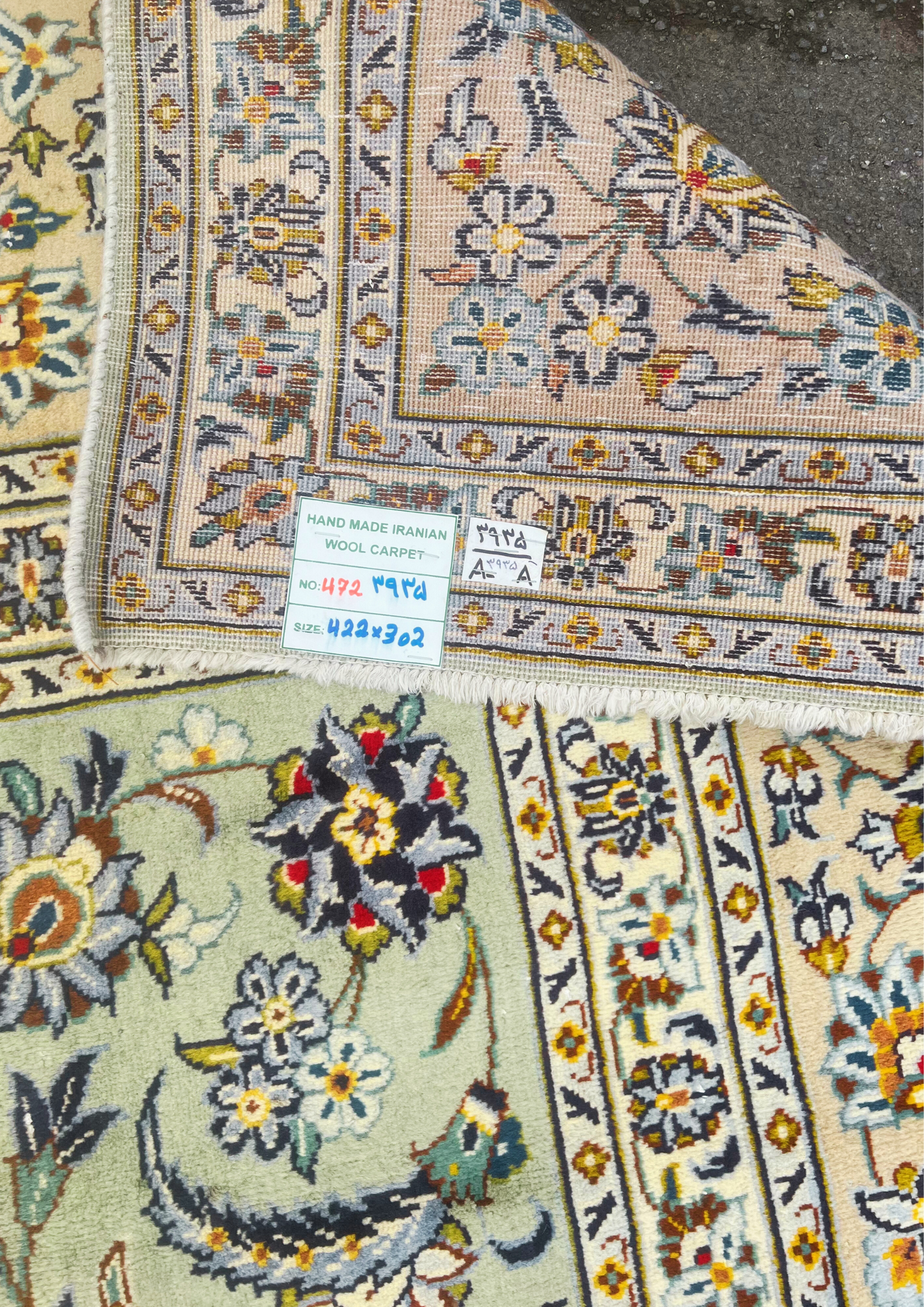 Rug No: 0472 / Size 4.22m x 3.02m