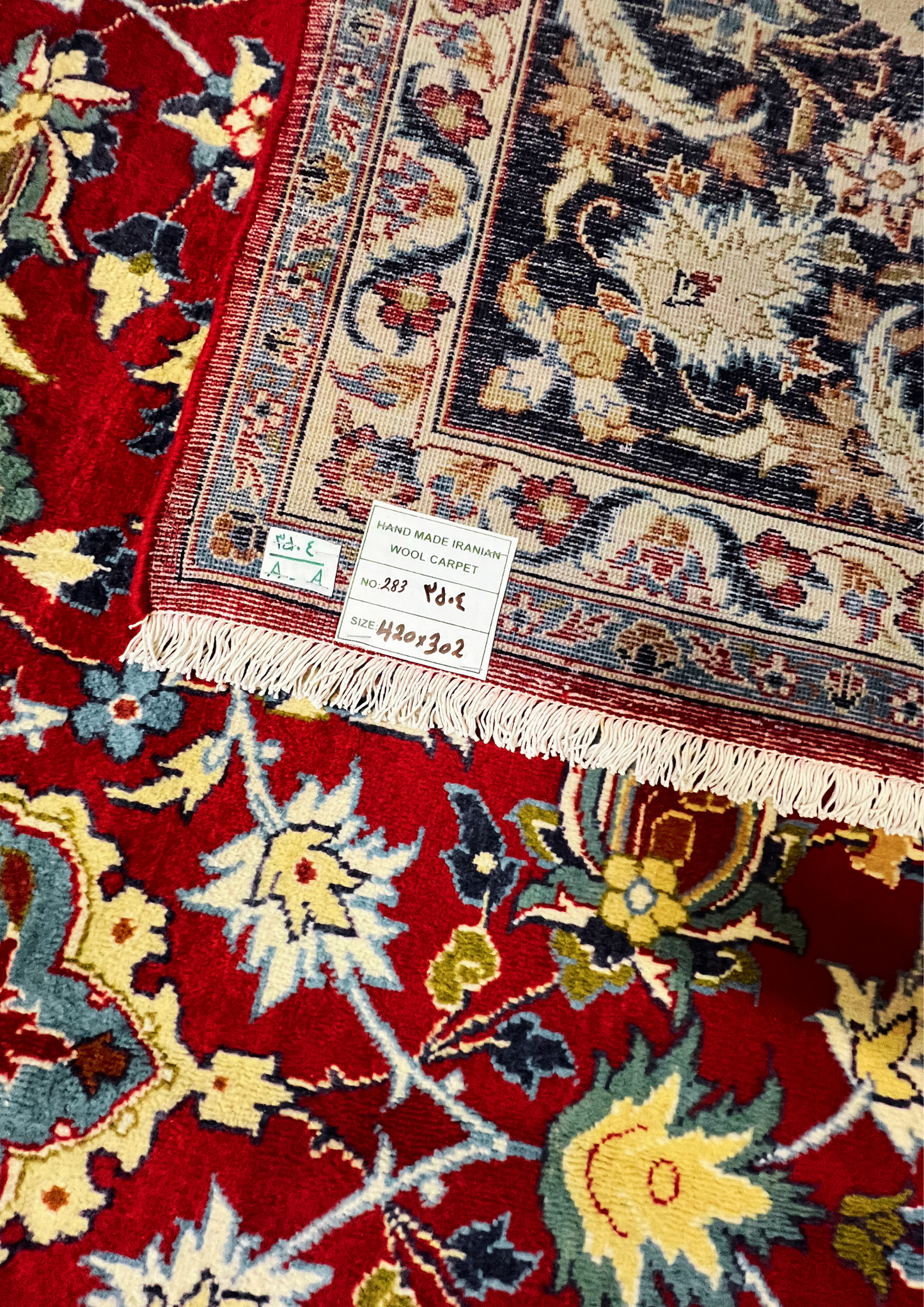 Rug No: 0283 / Size 4.20m x 3.02m