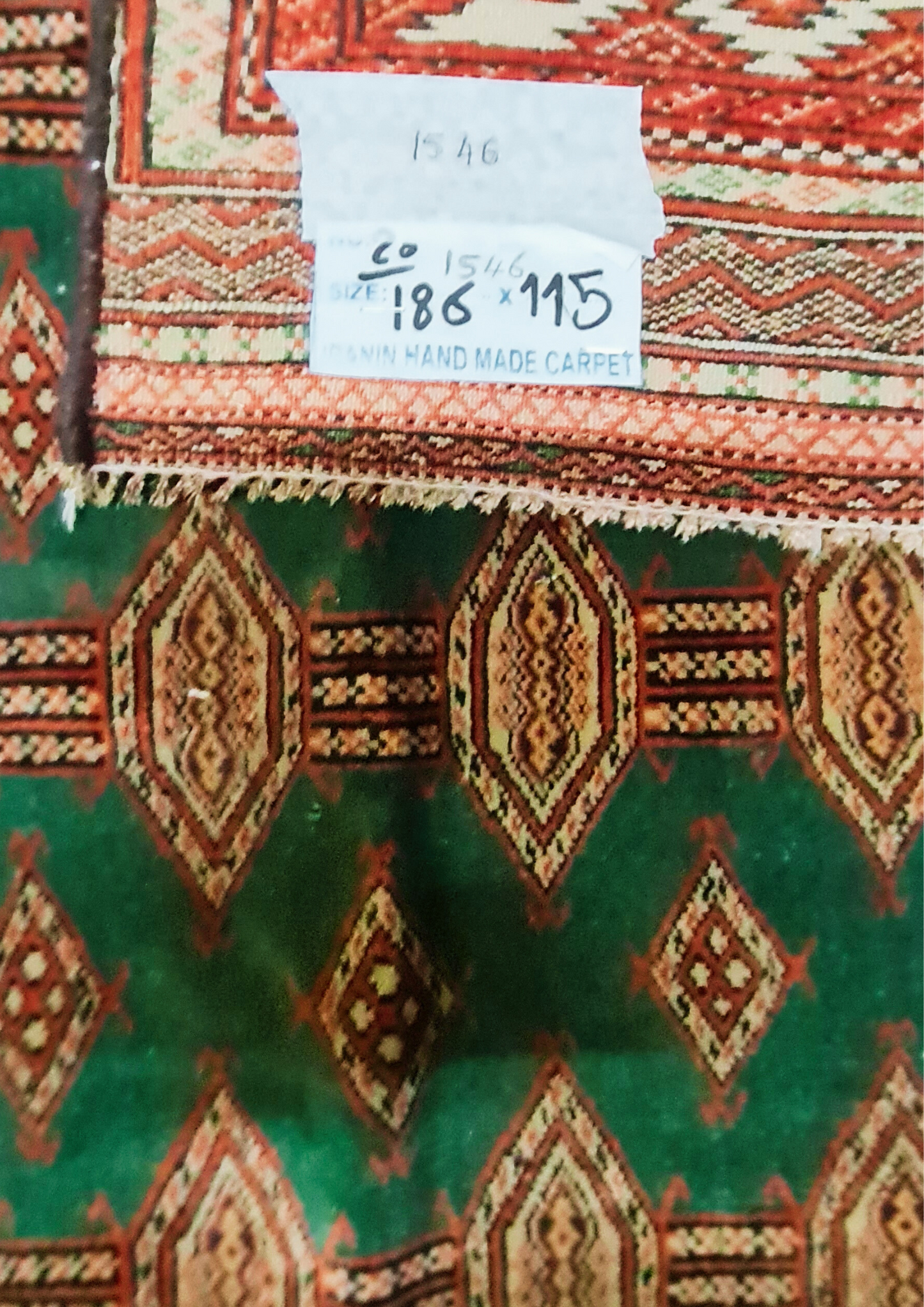 Rug No: 1546 Size 1.86m x 1.15m
