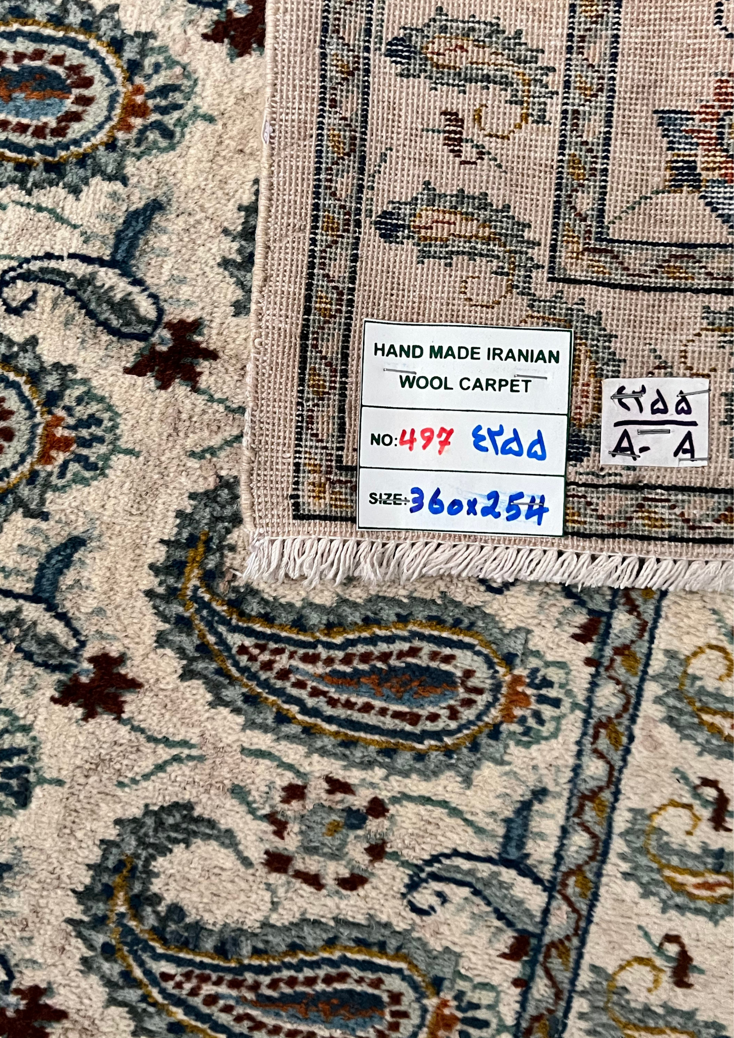 Rug No: 0497 / Size 3.6m x 2.54m