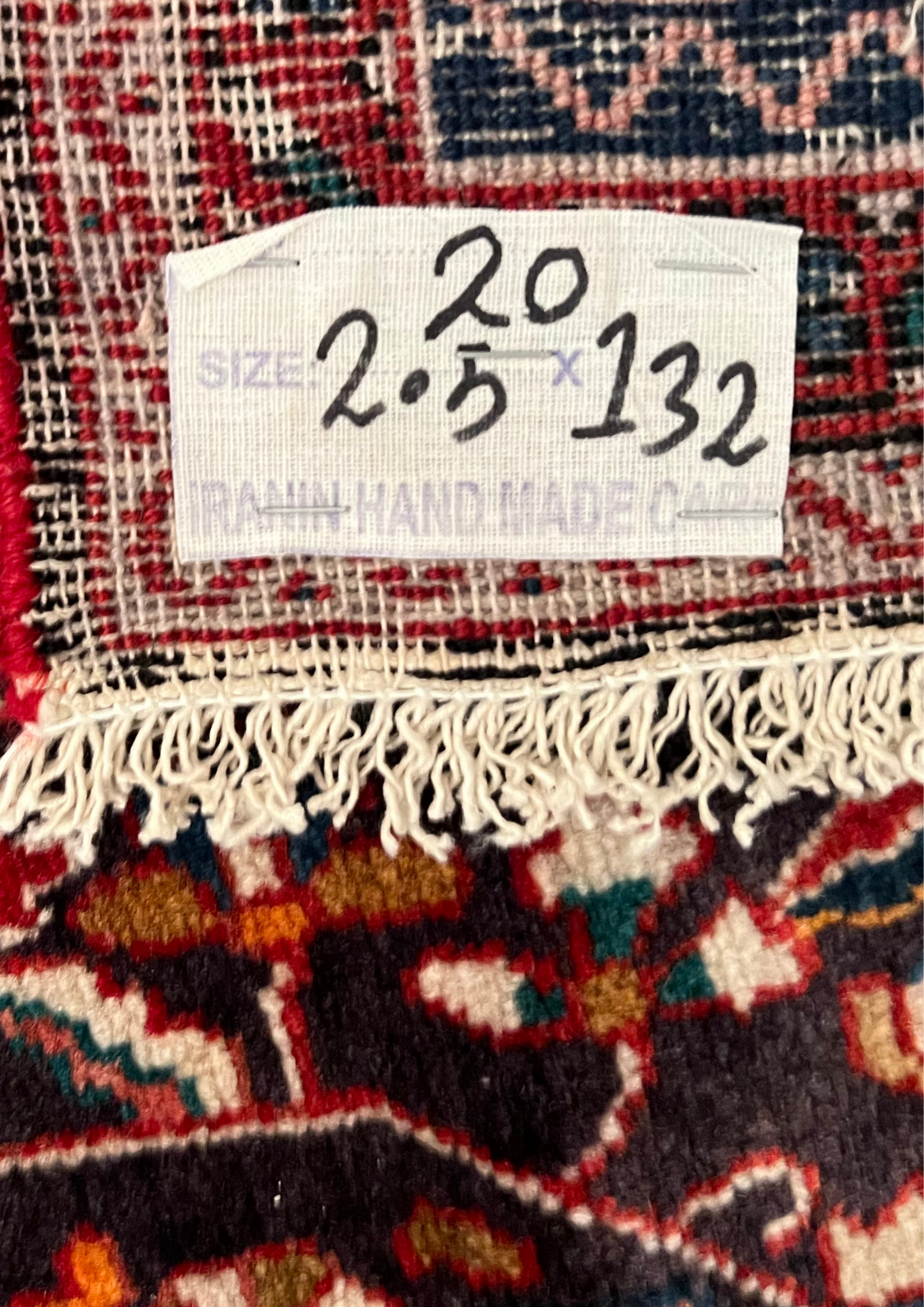 Rug No: 0020 / Size 2.05m x 1.32m