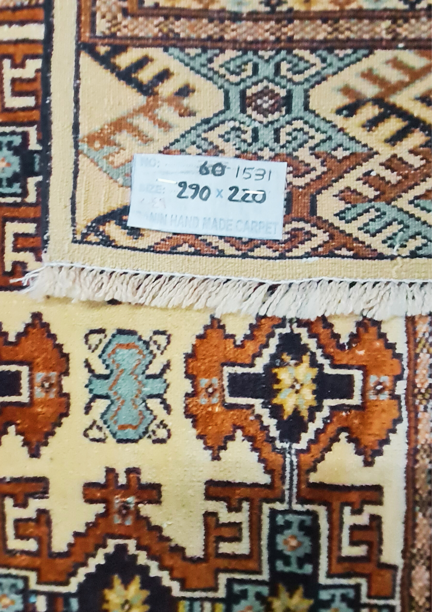 Rug No: 1531 / Size 2.90m x 2.20m