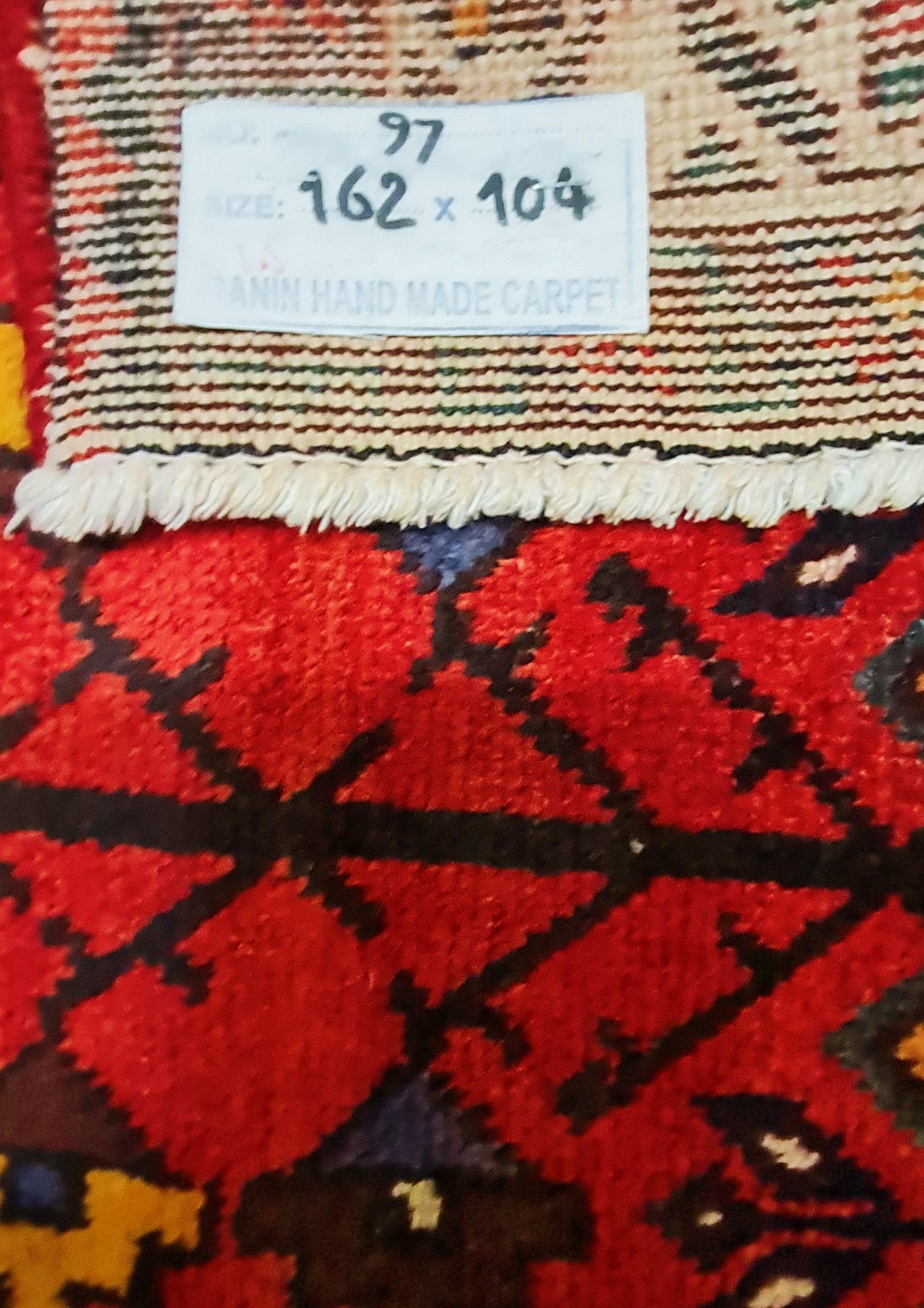 Rug No: 0097 / Size 1.62m x 1.04m