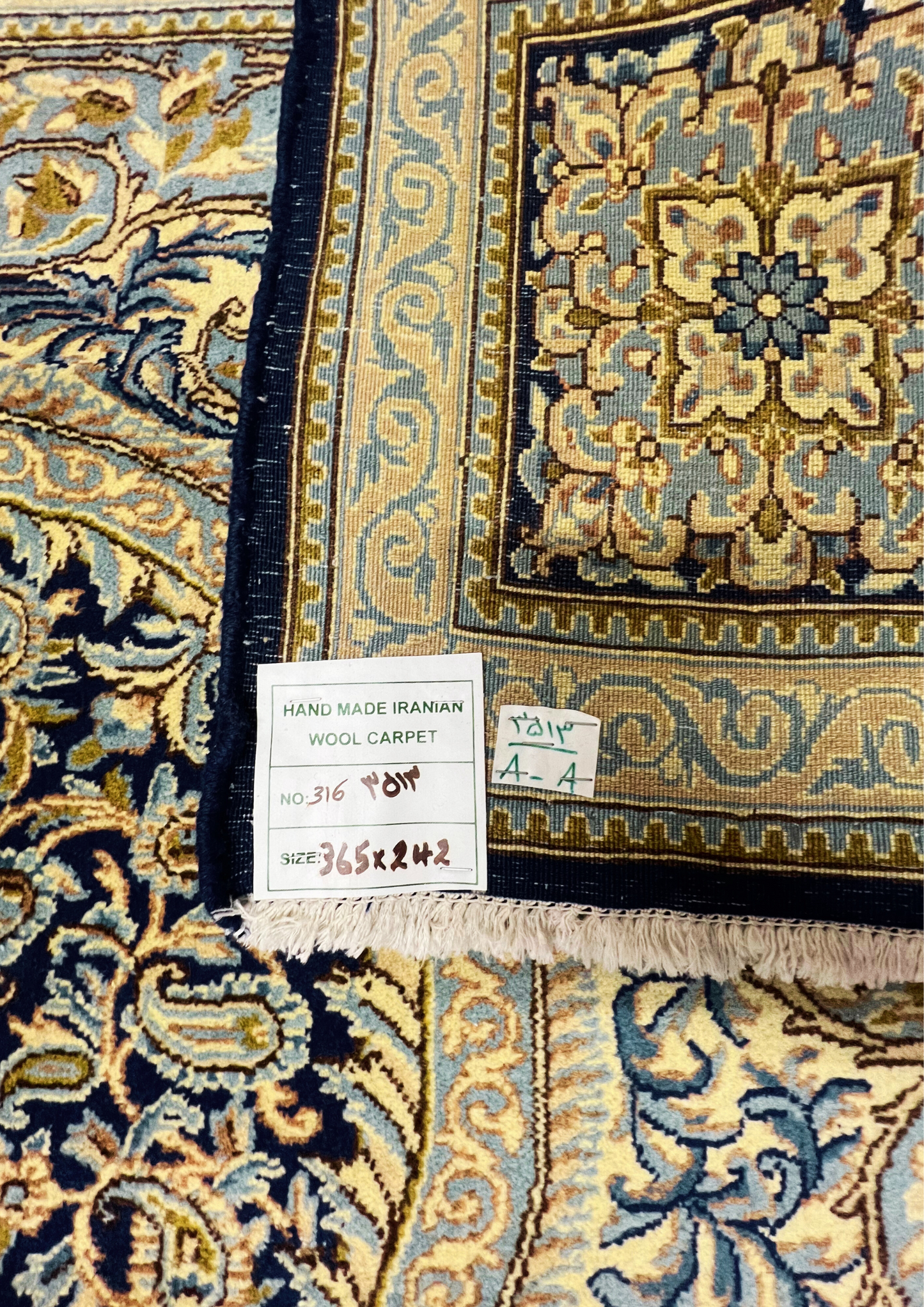 Rug No: 0316 / Size 3.65 x 2.42m