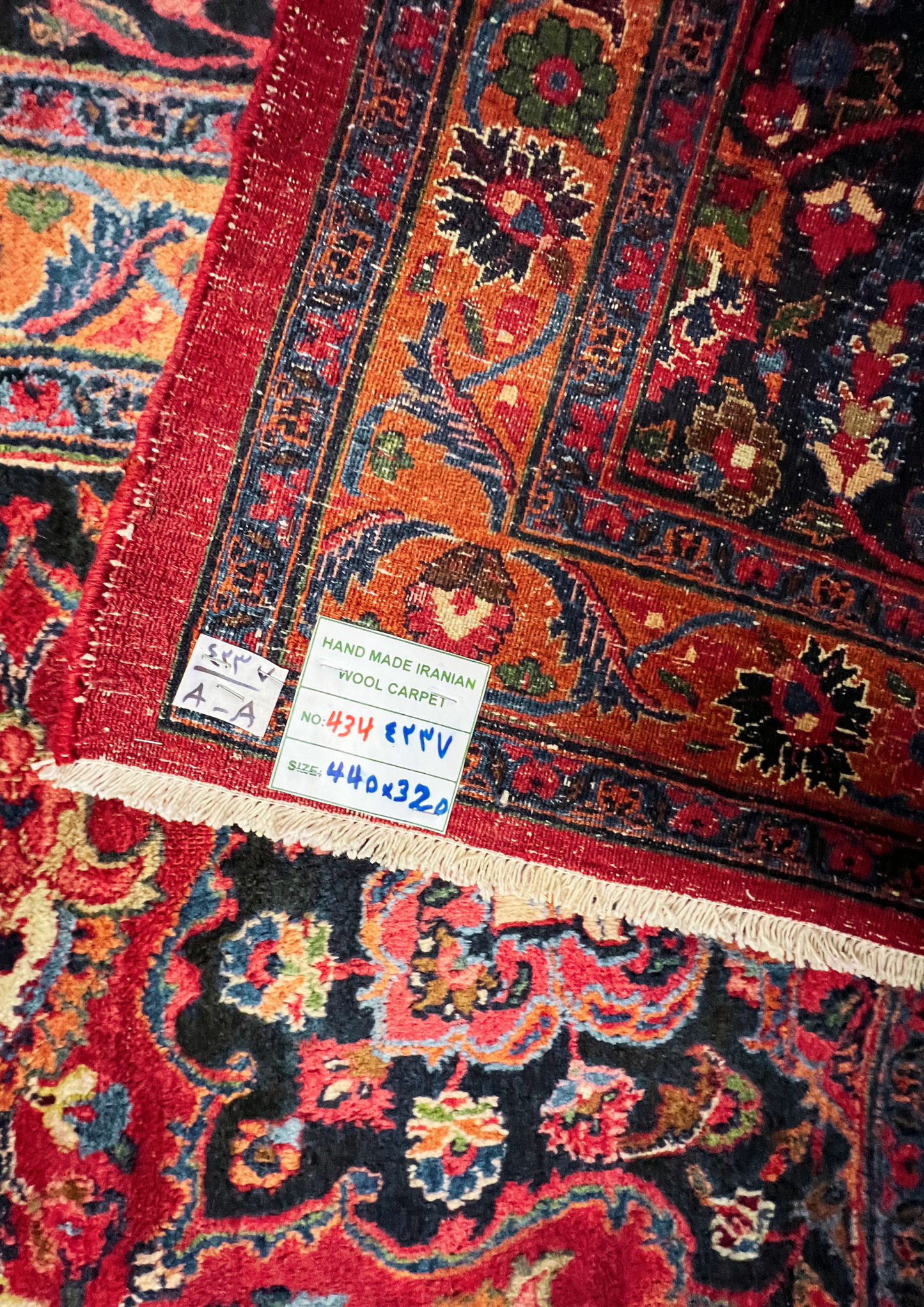 Rug No: 0434 / Size 4.40m x 3.20m