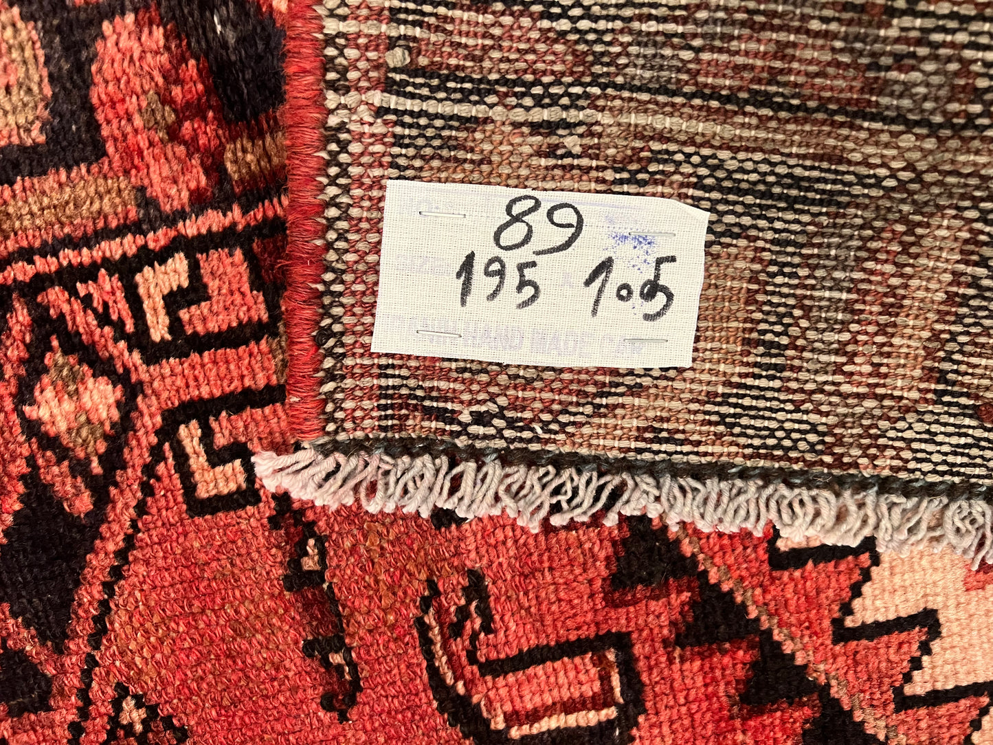 Rug No: 0089 / Size 1.95m x 1.05m