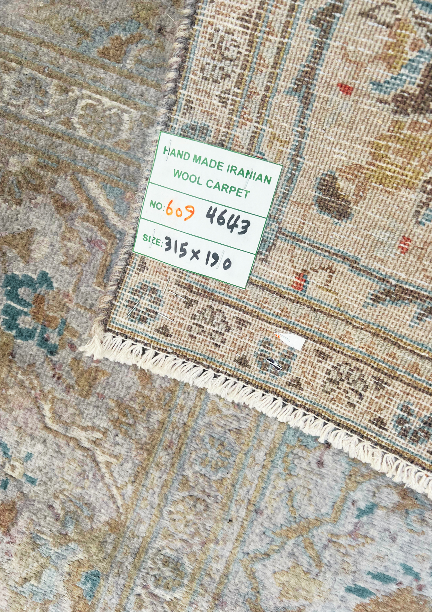 Rug No: 0609 / Size 3.15m x 1.90m