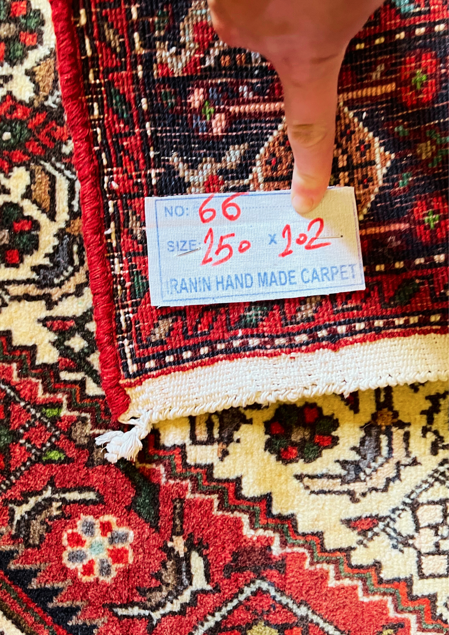 Rug No: 0066 / Size 1.50m x 1.02m