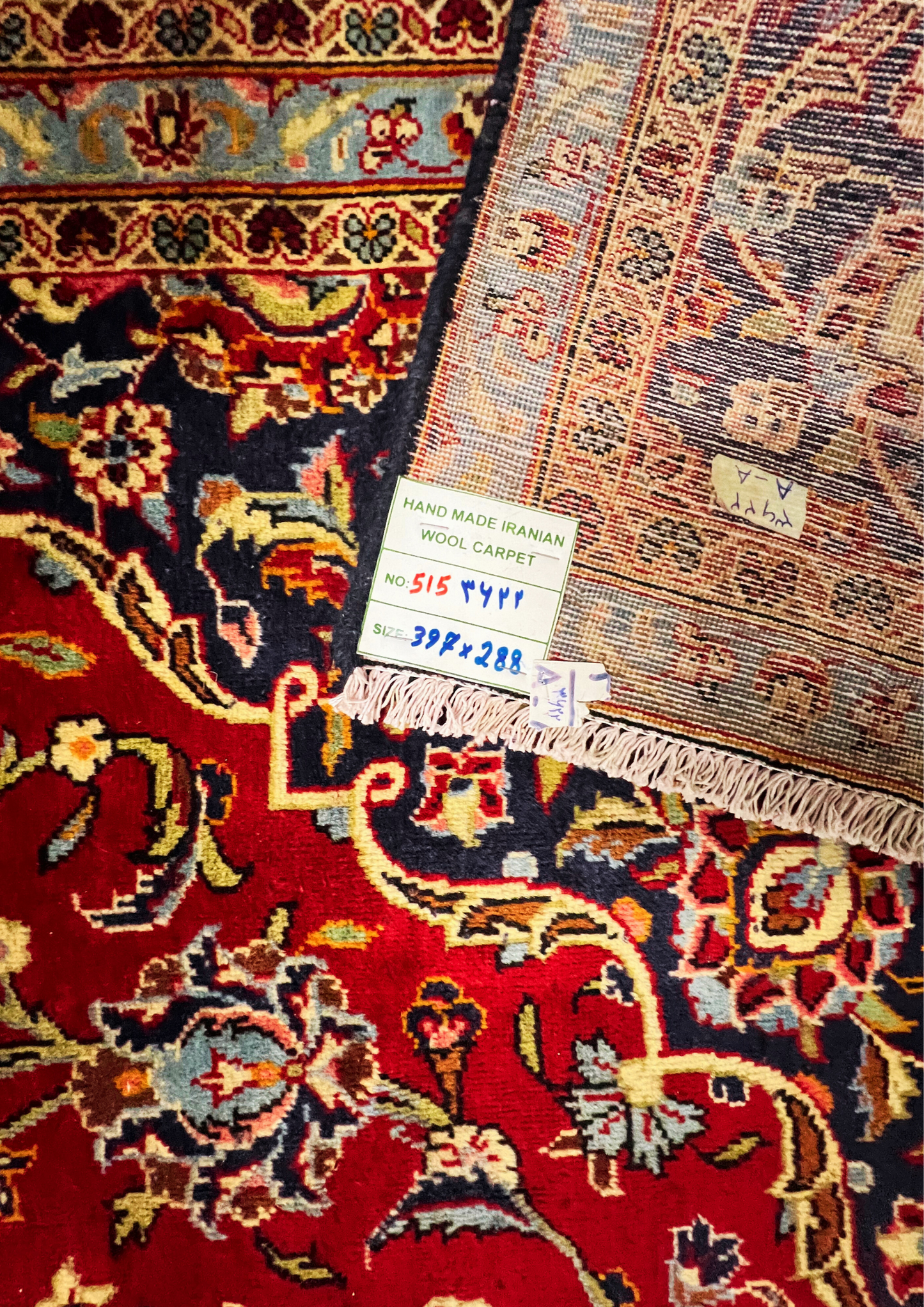 Rug No: 0515 / Size 3.97m x 2.88m