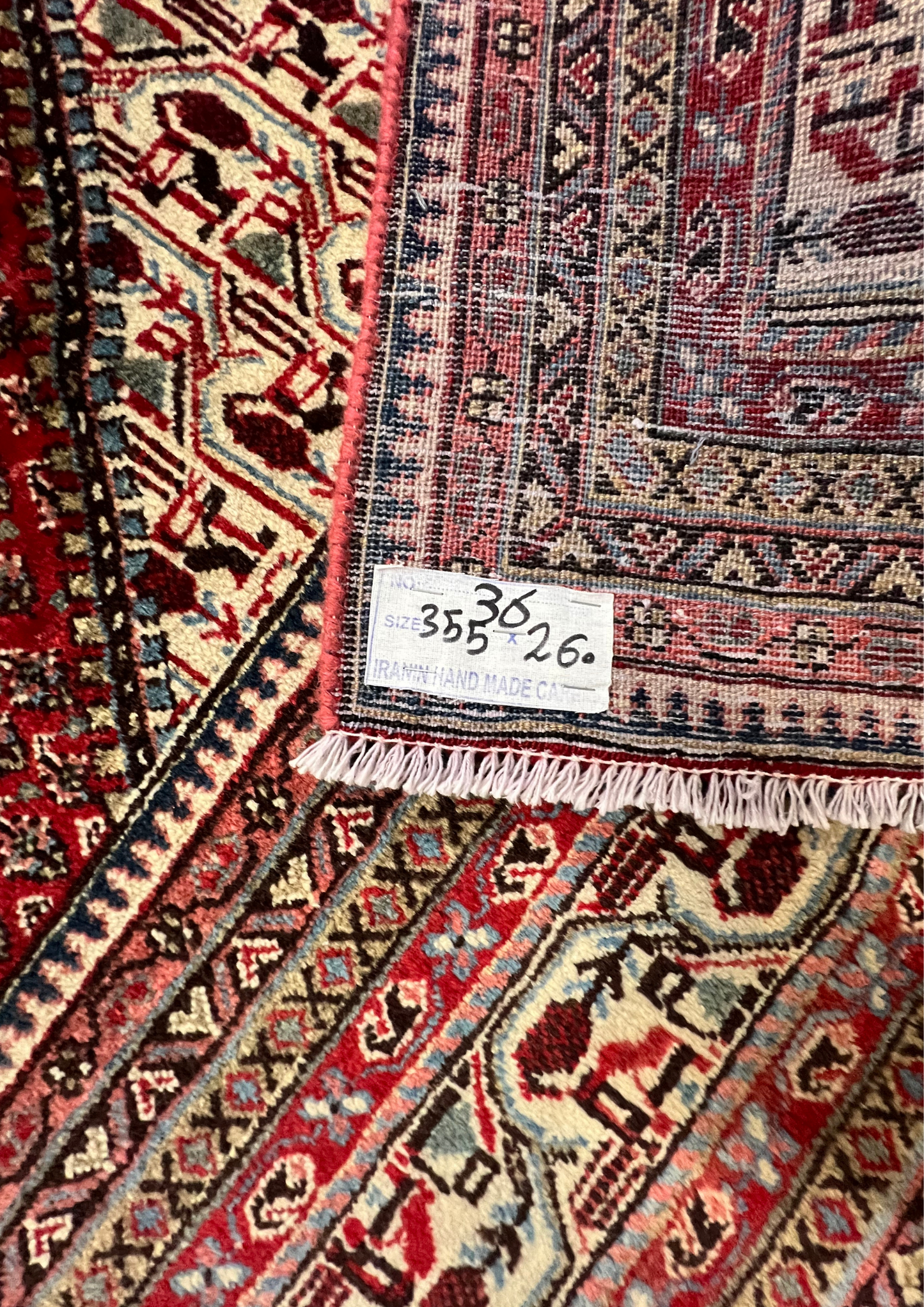 Rug No: 0036 / Size 3.55m x 2.60m