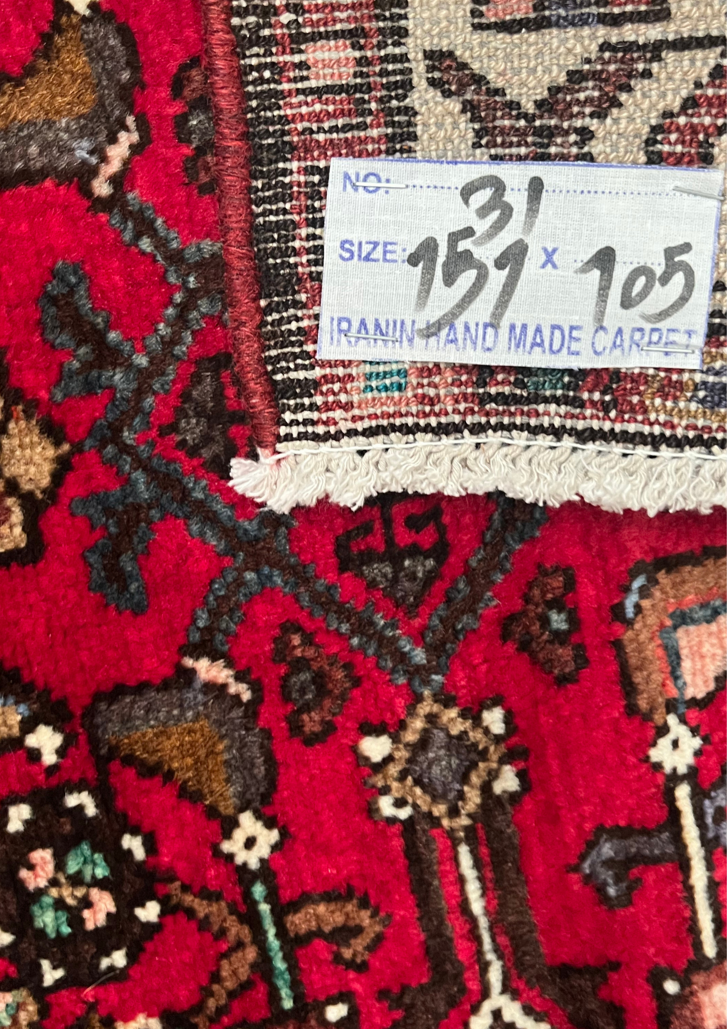 Rug No: 0031 / Size 1.51m x 1.05m