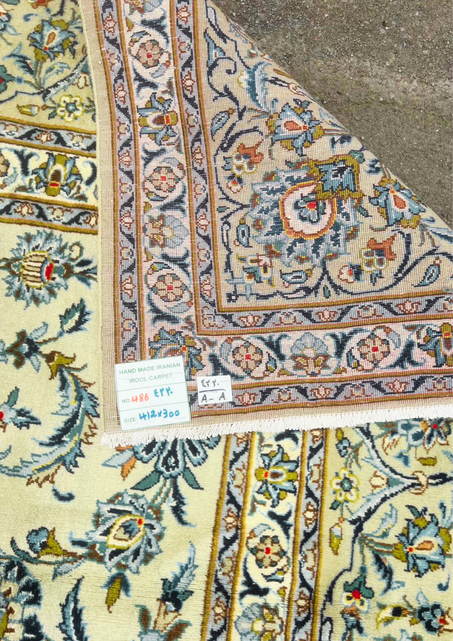 Rug No: 0486 / Size 4.12m x 3.00m